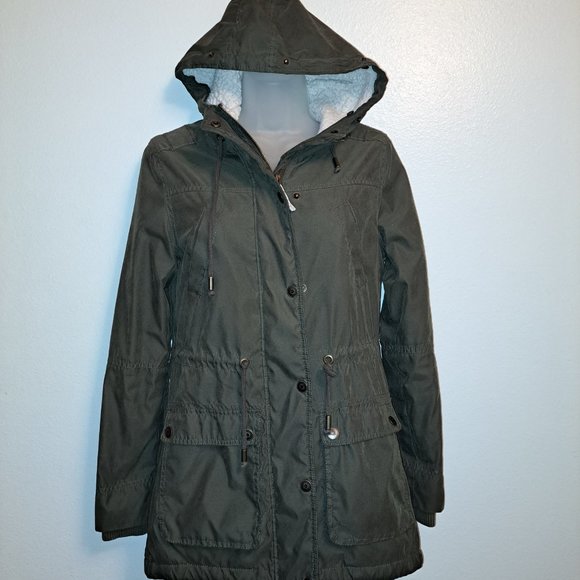 Prince & Fox Jackets & Blazers - Women's XSmall Prince&Fox (Aeropostale) Parka Army Green Jacket